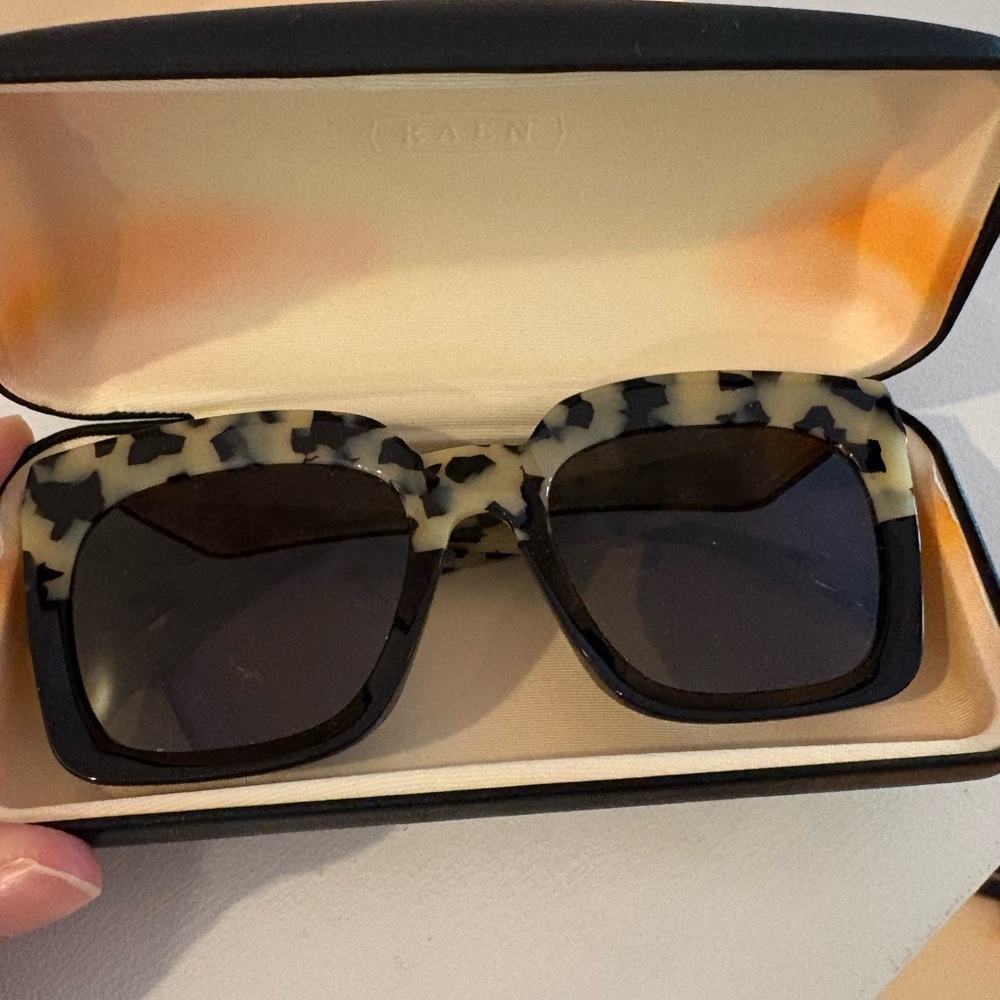 RAEN Tortoise Shell Square Sunglasses